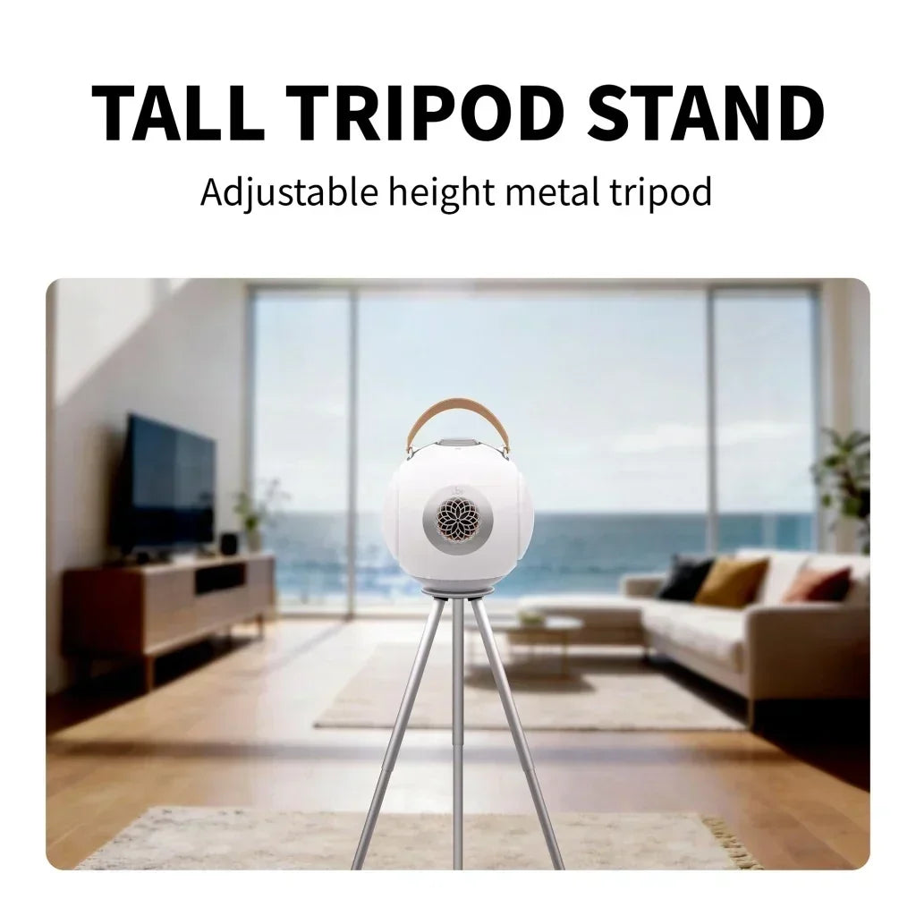 Tripod-Mounted Bluetooth Speakers: Why Speaker Placement Height Changes Bass Projection