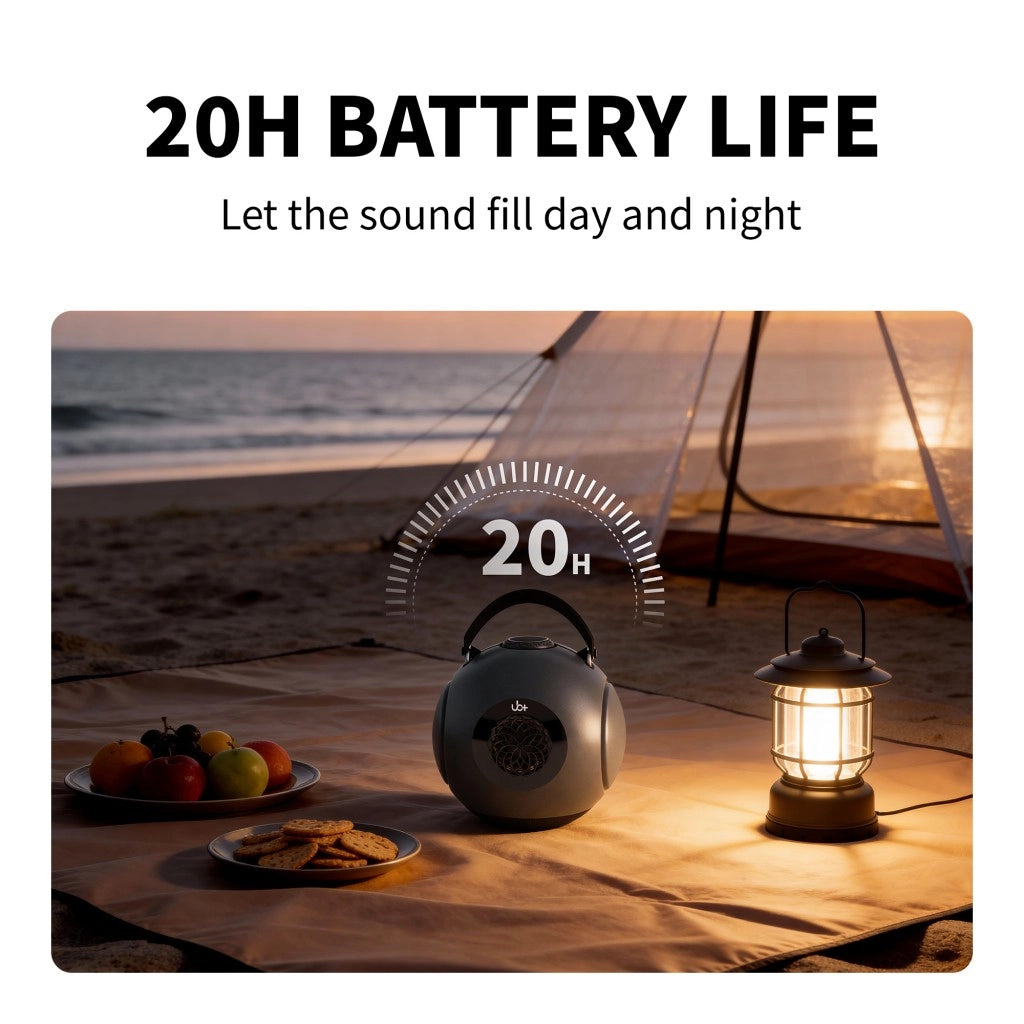 DB1 Doublebass Round Bluetooth Speaker