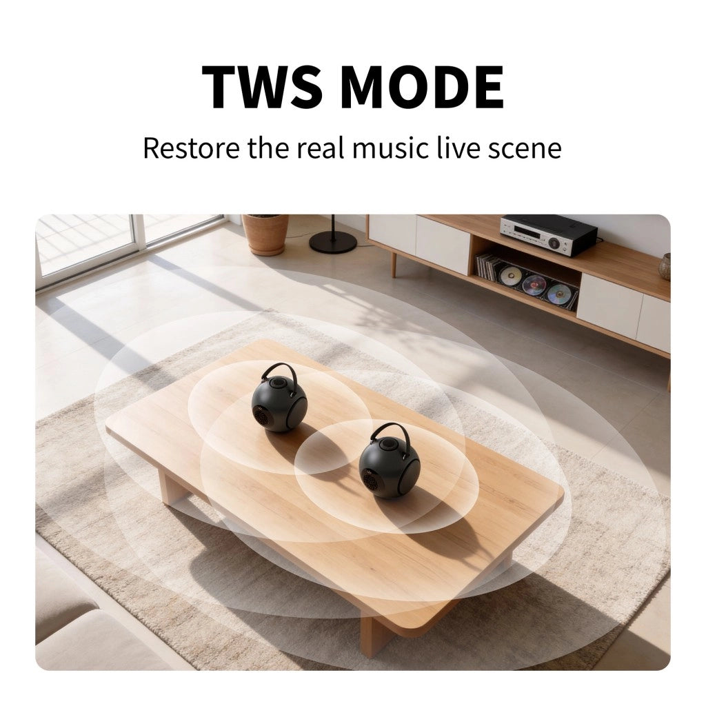 DB1 Doublebass Round Bluetooth Speaker