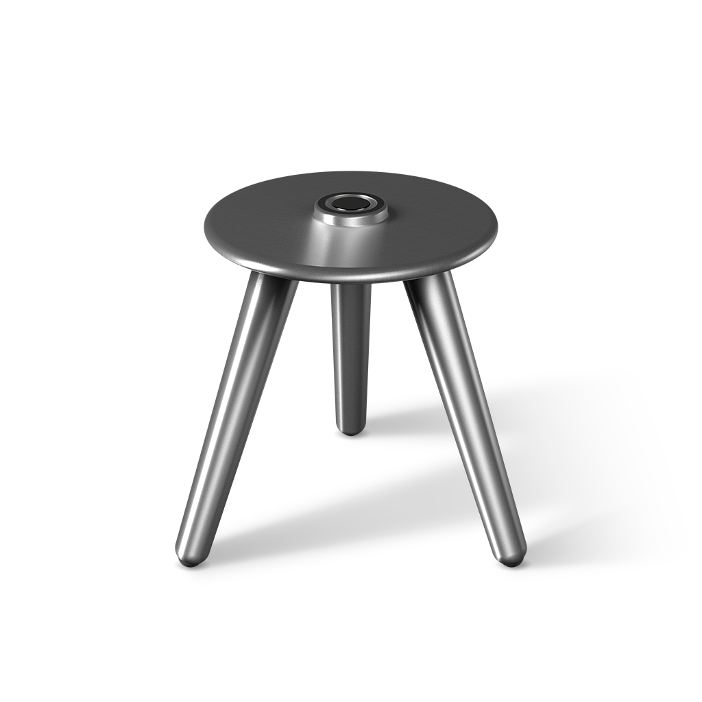 Short tripod stand (Aluminium)