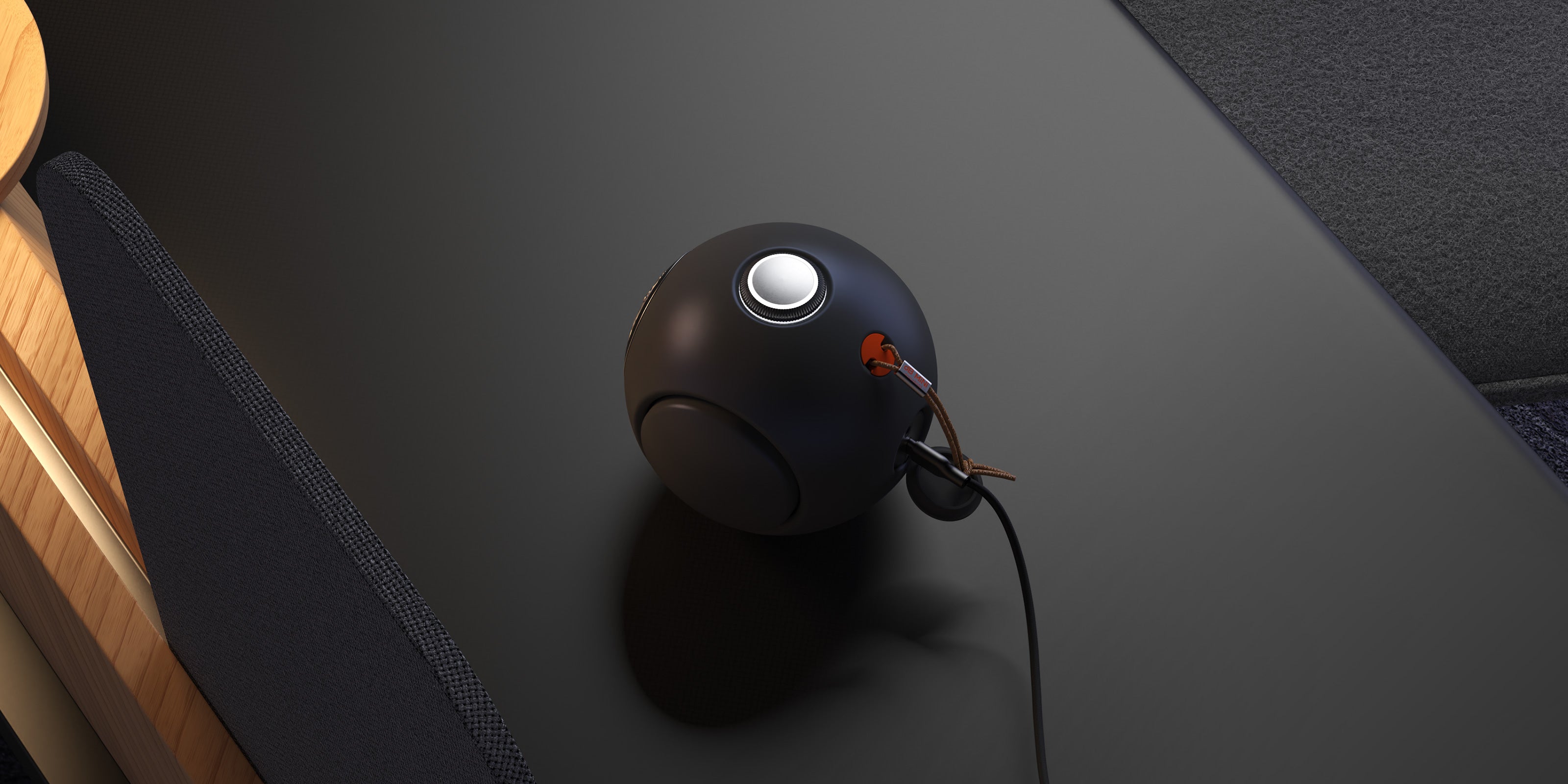 UB+ DBMini Sphere Bluetooth Speakers with charger plugin