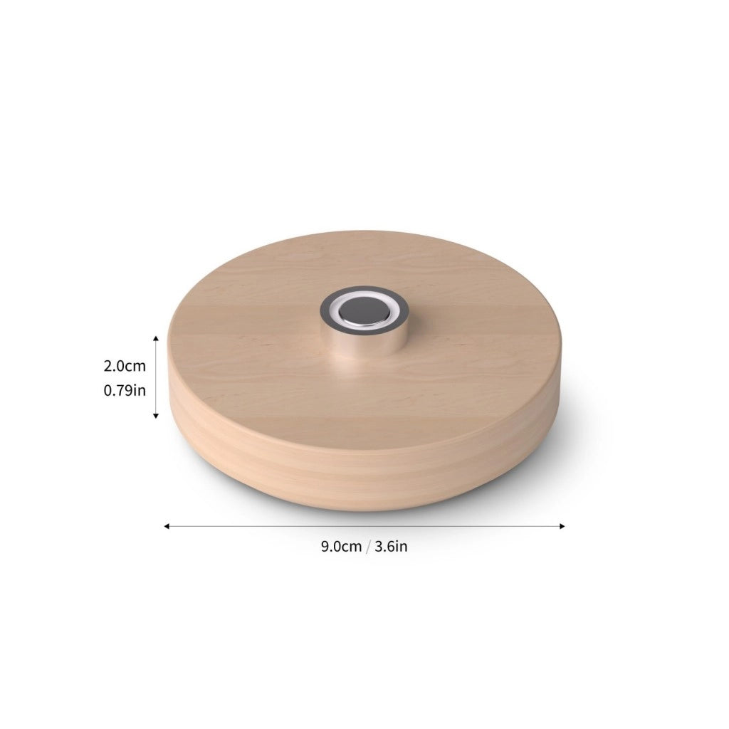 Wooden base disk