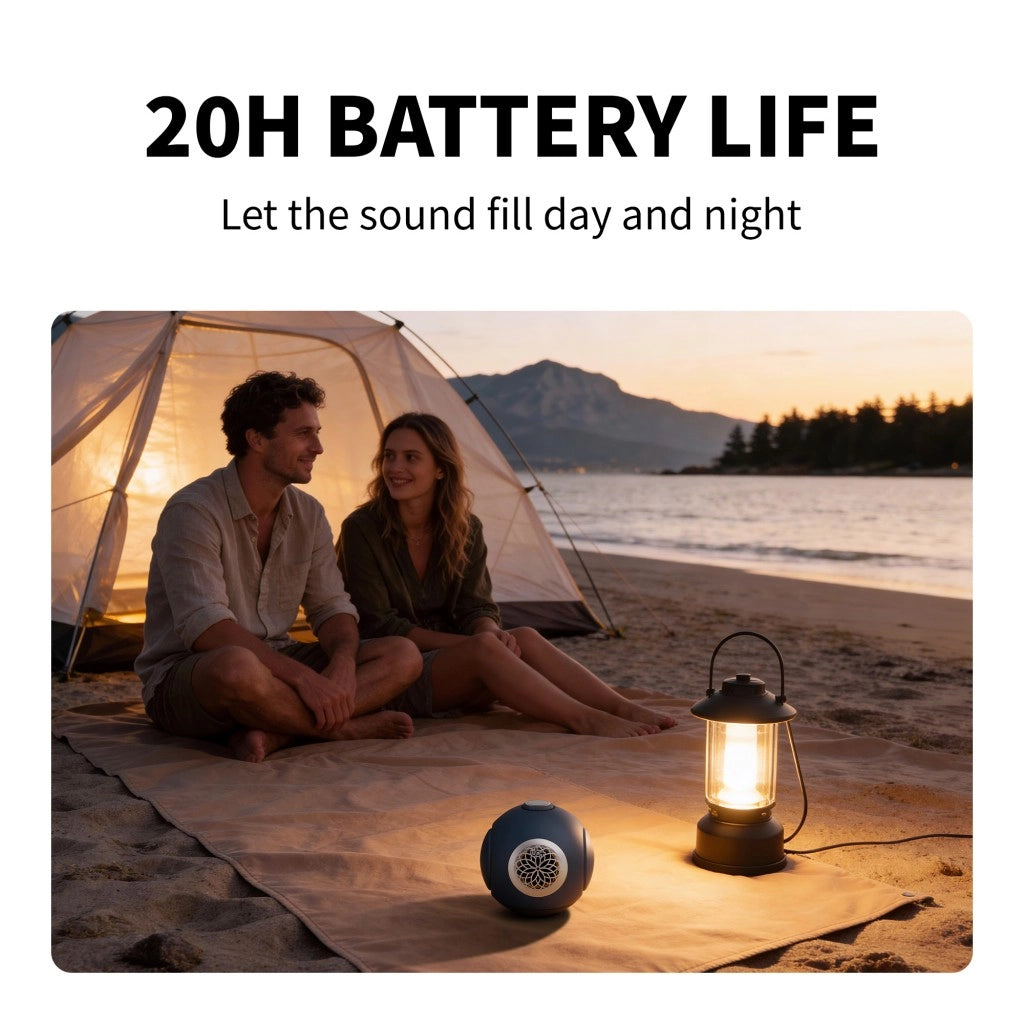 DBMini Compact Round Bluetooth Speaker