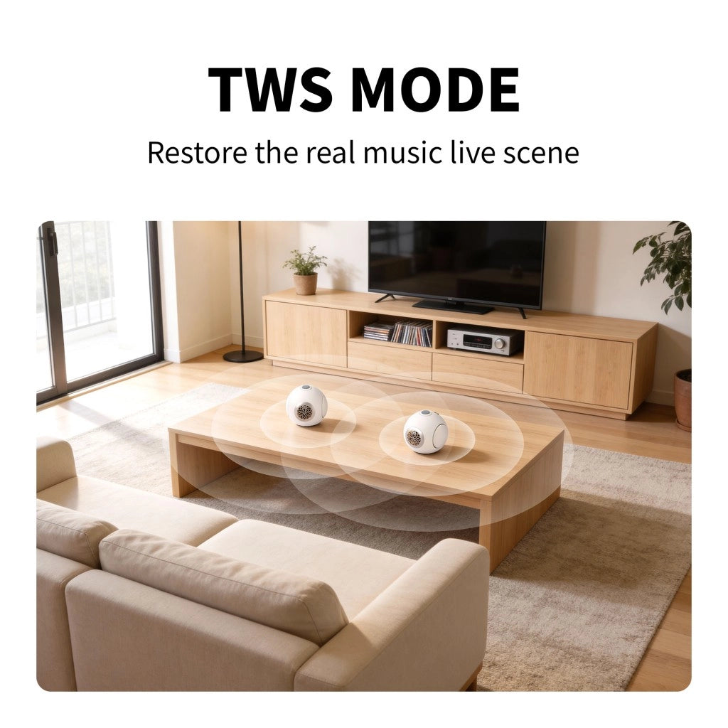 DBMini Compact Round Bluetooth Speaker